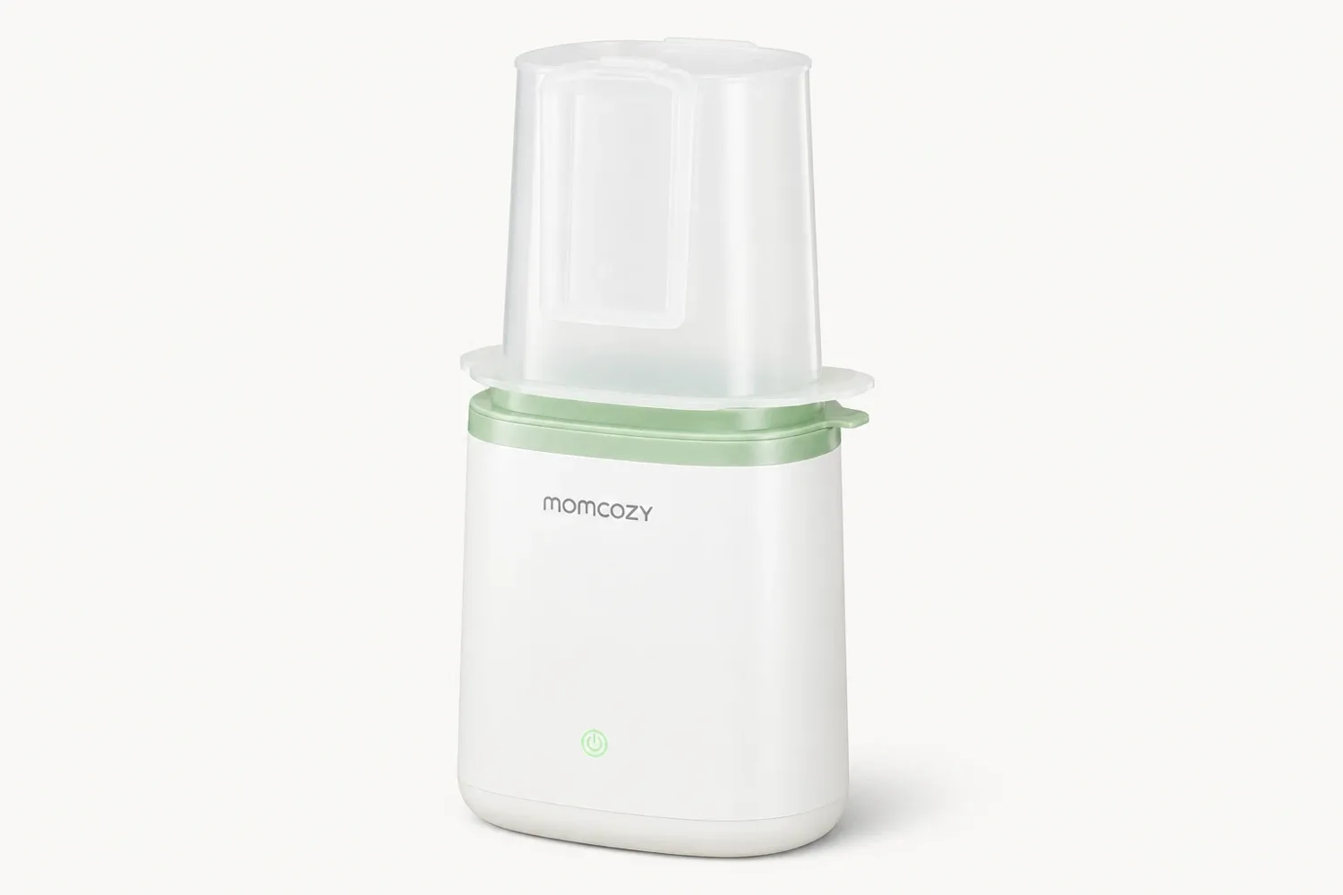 Momcozy MW01 6-in-1 Fast Baby Bottle Warmer, White & Mint Green