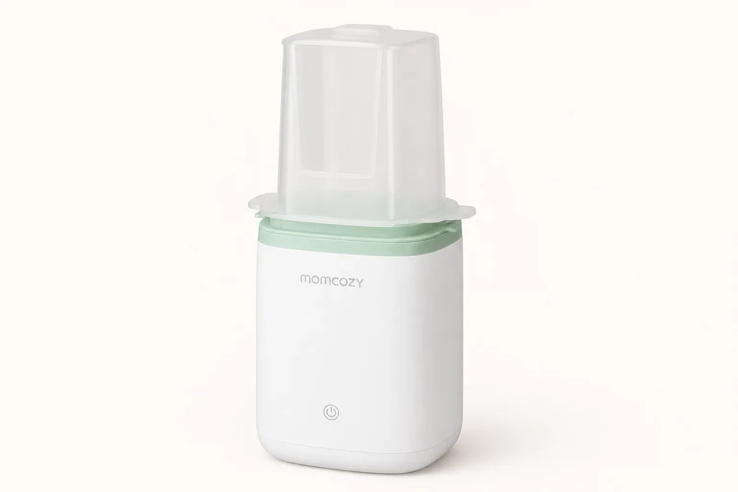 Momcozy 6-in-1 Fast Baby Bottle Warmer MW01, White and Green