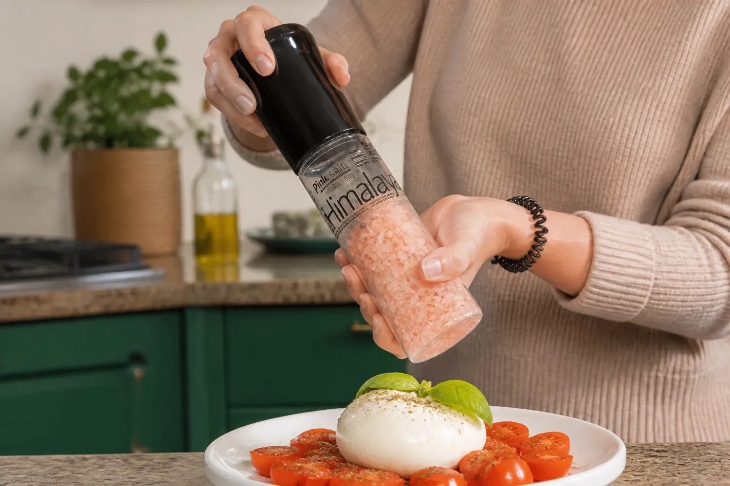 Carmencita Himalaya Pink Salt Giant Grinder, 370 g - Image 2